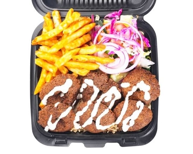 Falafel Platter.